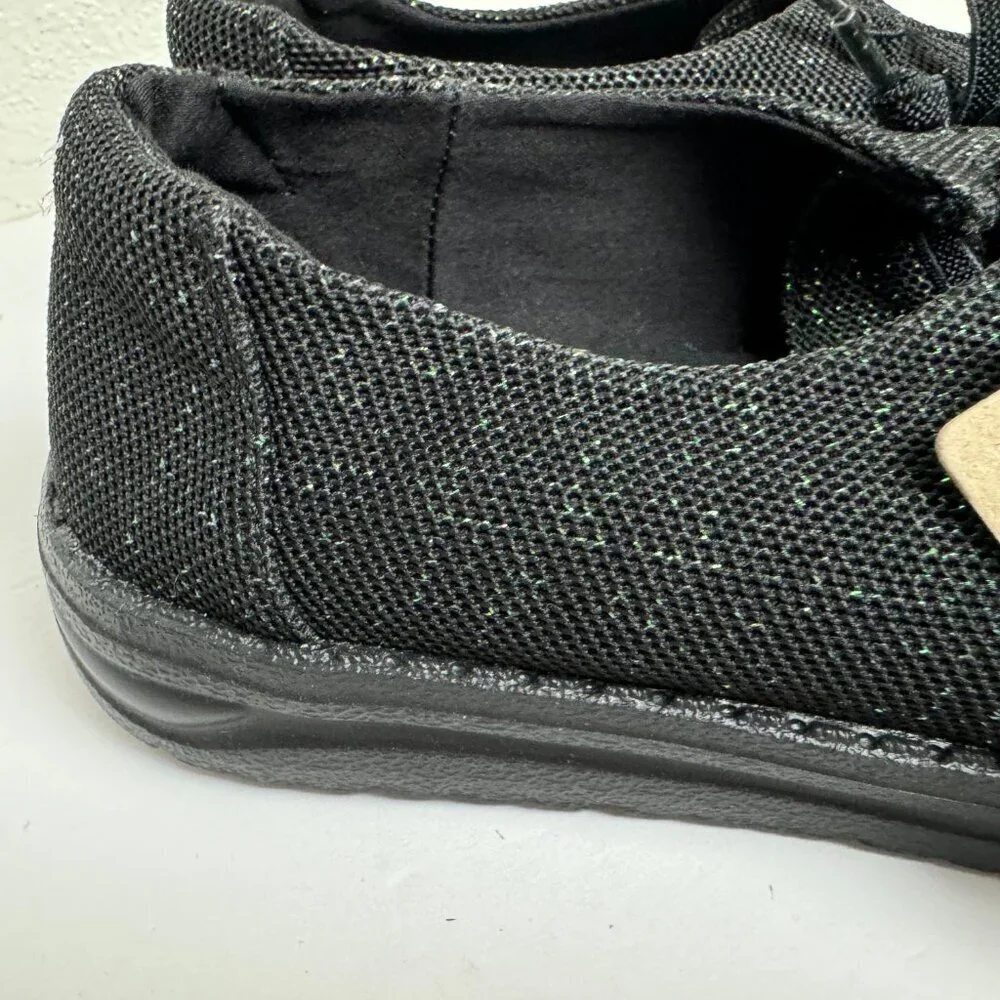 Mens size 8 Black Slip on Loafers Drope  NWT